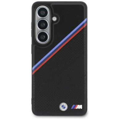 Samsung Galaxy S26 BMW Tricolor Metal Logo MagSafe dėklas – juodas 2 Samsung Galaxy S26 BMW Tricolor Metal Logo MagSafe dėklas – juodas 2