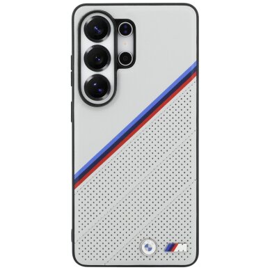 Samsung Galaxy S26 Ultra BMW Tricolor Metal Logo MagSafe dėklas – pilkas 2