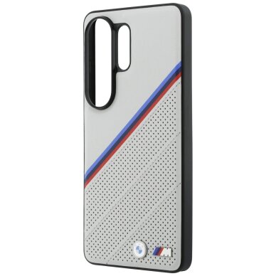 Samsung Galaxy S26 Ultra BMW Tricolor Metal Logo MagSafe dėklas – pilkas 5 Samsung Galaxy S26 Ultra BMW Tricolor Metal Logo MagSafe dėklas – pilkas 5
