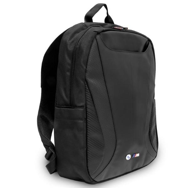 Kuprinė BMW Leather Tricolor Backpack BMBP15SPCTFK Juoda 2 Kuprinė BMW Leather Tricolor Backpack BMBP15SPCTFK Juoda 2