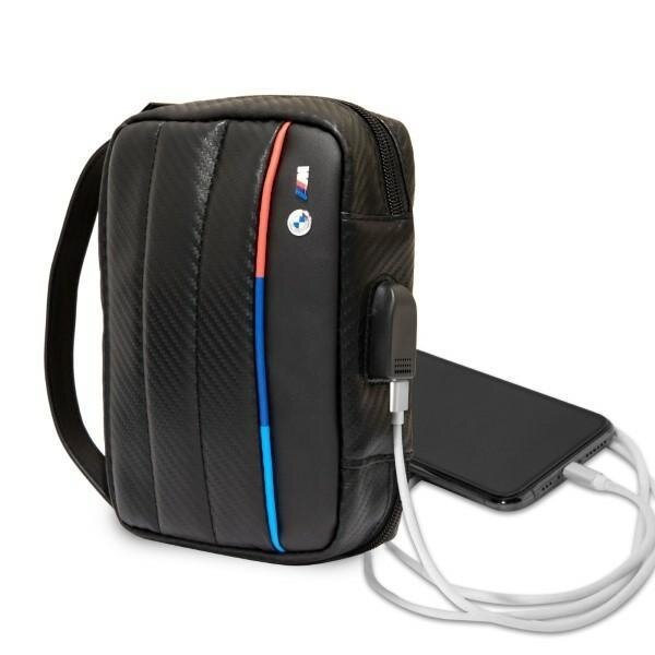 Krepšys BMW Carbon Tricolor BMHBPUCARTCBK Juodas Krepšys BMW Carbon Tricolor BMHBPUCARTCBK Juodas