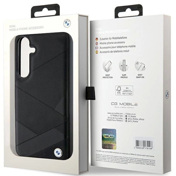 BMW BMHCS24S23RCGPK S24 S921 Juodas/Juodas Dėklas Signature Leather Crossing Lines Pattern 7 BMW BMHCS24S23RCGPK S24 S921 Juodas/Juodas Dėklas Signature Leather Crossing Lines Pattern 7