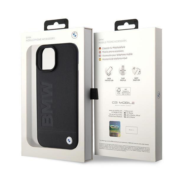 Originalus BMW dėklas BMHMP15SSLLBK iPhone 15 6.1  Juodas Magsafe hardcase Signature Logo Imprint 7 Originalus BMW dėklas BMHMP15SSLLBK iPhone 15 6.1  Juodas Magsafe hardcase Signature Logo Imprint 7