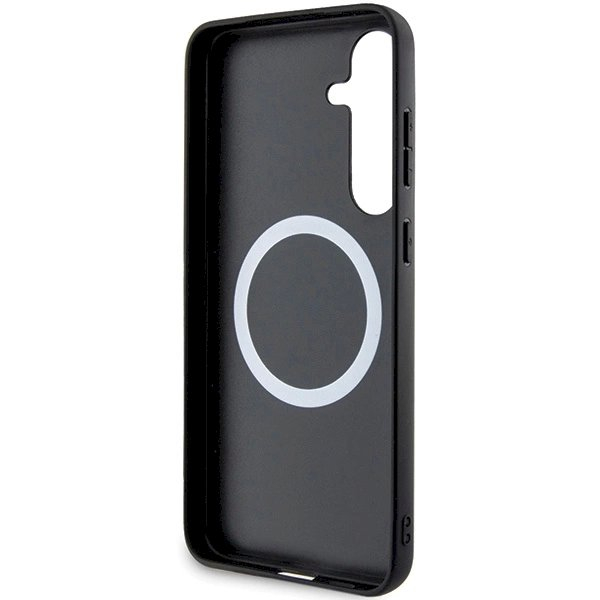 Orginalus BMW Dėklas BMHMS24S23PUDTK S24 S921 Juodas/Juodas Carbon Tricolor Line MagSafe 6 Orginalus BMW Dėklas BMHMS24S23PUDTK S24 S921 Juodas/Juodas Carbon Tricolor Line MagSafe 6