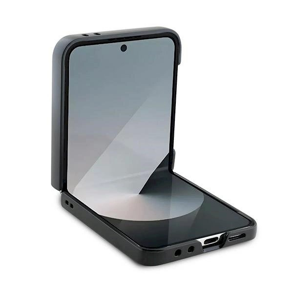 BMW Carbon Blue Line Dėklas Samsung Galaxy Z Flip 6 - Juodas 3 BMW Carbon Blue Line Dėklas Samsung Galaxy Z Flip 6 - Juodas 3