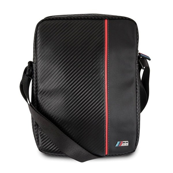 BMW Carbon / Raudonas Stripe 8" Tablet Bag - Juodas