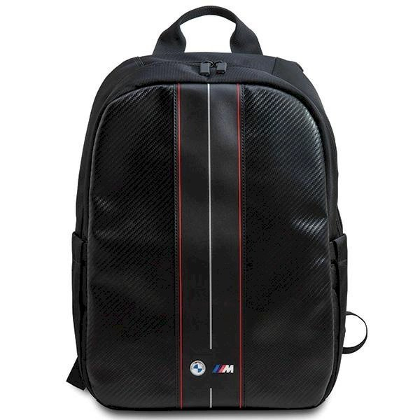 BMW Carbon  Red Stripe backpack a 16 laptop - Juodas BMW Carbon  Red Stripe backpack a 16 laptop - Juodas