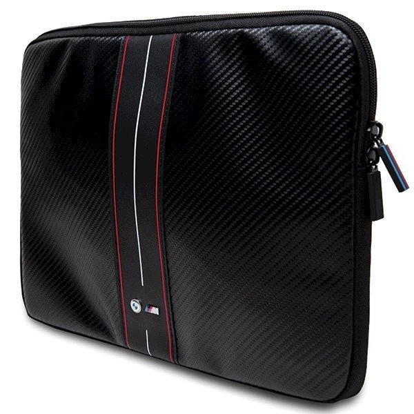 BMW Carbon Red Stripe sleeve a 16 laptop - Juodas BMW Carbon Red Stripe sleeve a 16 laptop - Juodas