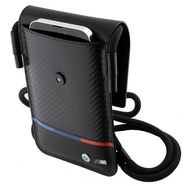 BMW Carbon Tricolor Line Piniginės tipo Bag - Juodas 4 BMW Carbon Tricolor Line Piniginės tipo Bag - Juodas 4