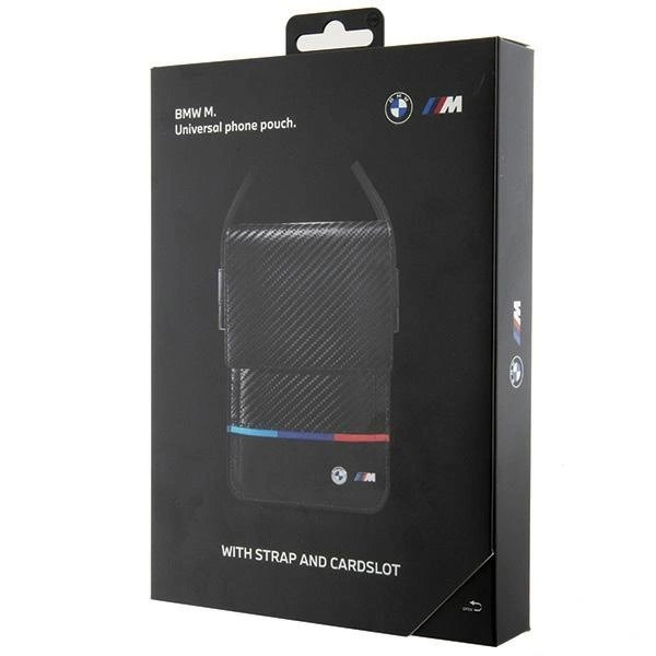 BMW Carbon Tricolor Line Piniginės tipo Bag - Juodas 5 BMW Carbon Tricolor Line Piniginės tipo Bag - Juodas 5
