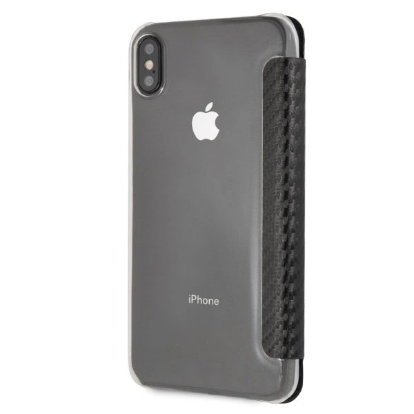 BMW Carbon Tricolor Stripe iPhone XS Max Dėklas - Juodas 4 BMW Carbon Tricolor Stripe iPhone XS Max Dėklas - Juodas 4