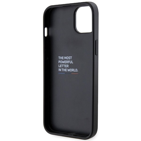 iPhone 14 / 15 / 13 BMW Grip Stand Hot Stamp dėklas – juodas 6