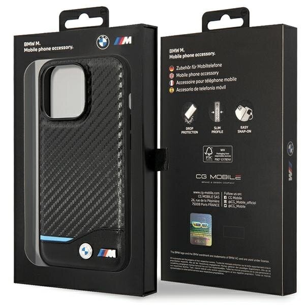 iPhone 13 Pro Max BMW odinis Carbon dėklas – juodas 7 iPhone 13 Pro Max BMW odinis Carbon dėklas – juodas 7