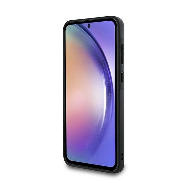 BMW Leather Carbon Dėklas Samsung Galaxy A55 - Juodas 4 BMW Leather Carbon Dėklas Samsung Galaxy A55 - Juodas 4