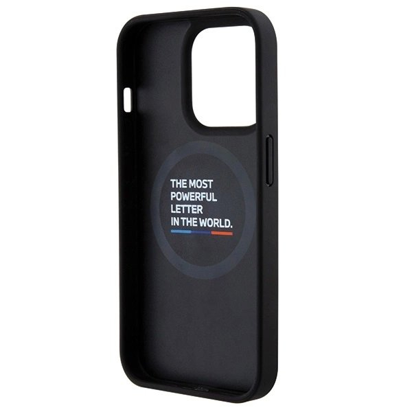BMW Odinis Carbon MagSafe iPhone 15 Pro Dėklas - Juodas 6 BMW Odinis Carbon MagSafe iPhone 15 Pro Dėklas - Juodas 6