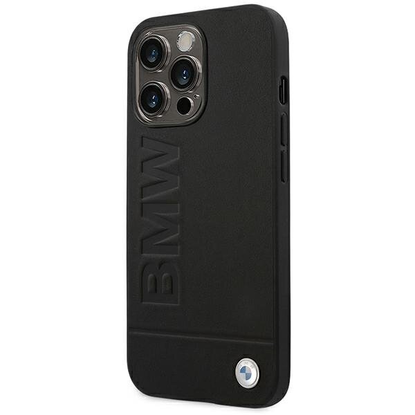 iPhone 14 Pro BMW odinis Stamp dėklas – juodas 1