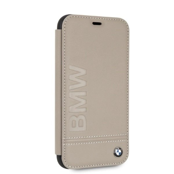 BMW Logo Imprint iPhone Xr Dėklas - Beige 3 BMW Logo Imprint iPhone Xr Dėklas - Beige 3