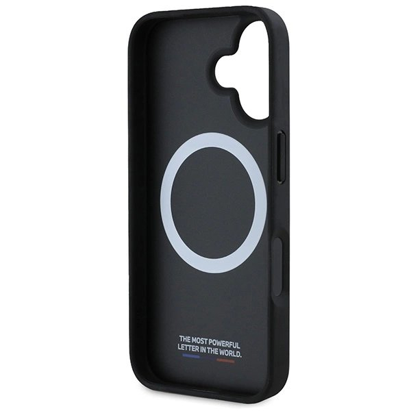iPhone 16 Plus – BMW M Perforated Tricolor Line MagSafe dėklas - Juodas 6 iPhone 16 Plus – BMW M Perforated Tricolor Line MagSafe dėklas - Juodas 6