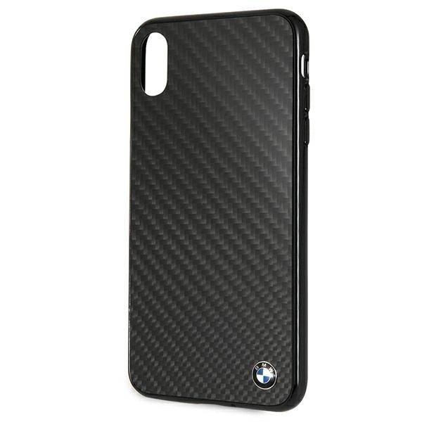 BMW Siganture Carbon Dėklas skirtas iPhone Xs Max - Juodas 2 BMW Siganture Carbon Dėklas skirtas iPhone Xs Max - Juodas 2