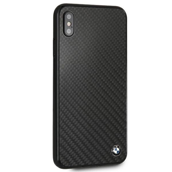 BMW Siganture Carbon Dėklas skirtas iPhone Xs Max - Juodas 4