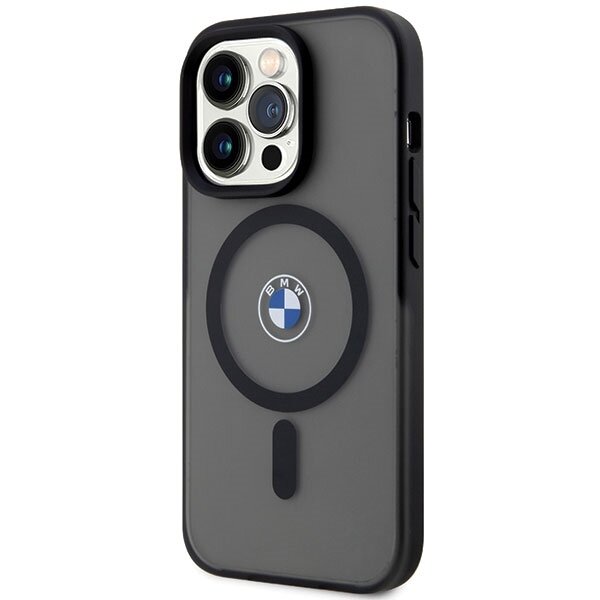 iPhone 14 Pro BMW Signature MagSafe dėklas – juodas 1