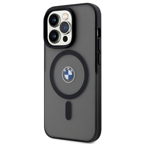 iPhone 14 Pro Max BMW Signature MagSafe dėklas – juodas 1