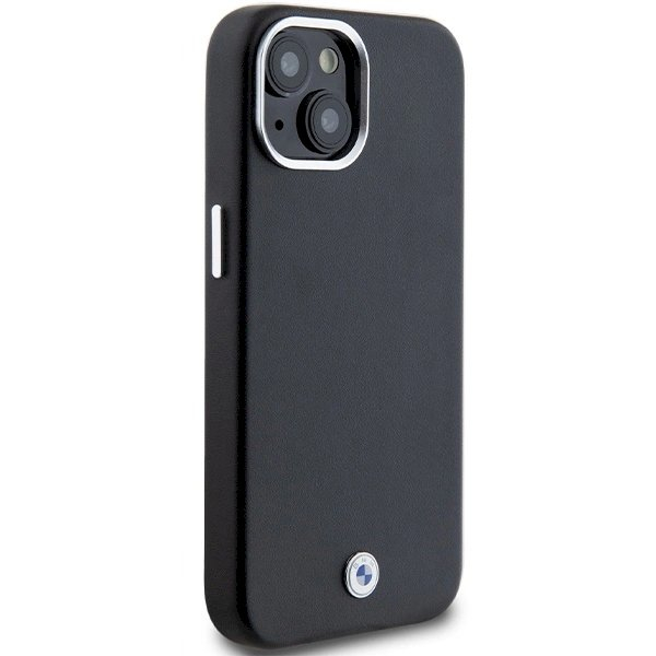 Originalus BMW dėklas Signature Wrapped Metal MagSafeiPhone 15/14/13 - juodas 3 Originalus BMW dėklas Signature Wrapped Metal MagSafeiPhone 15/14/13 - juodas 3