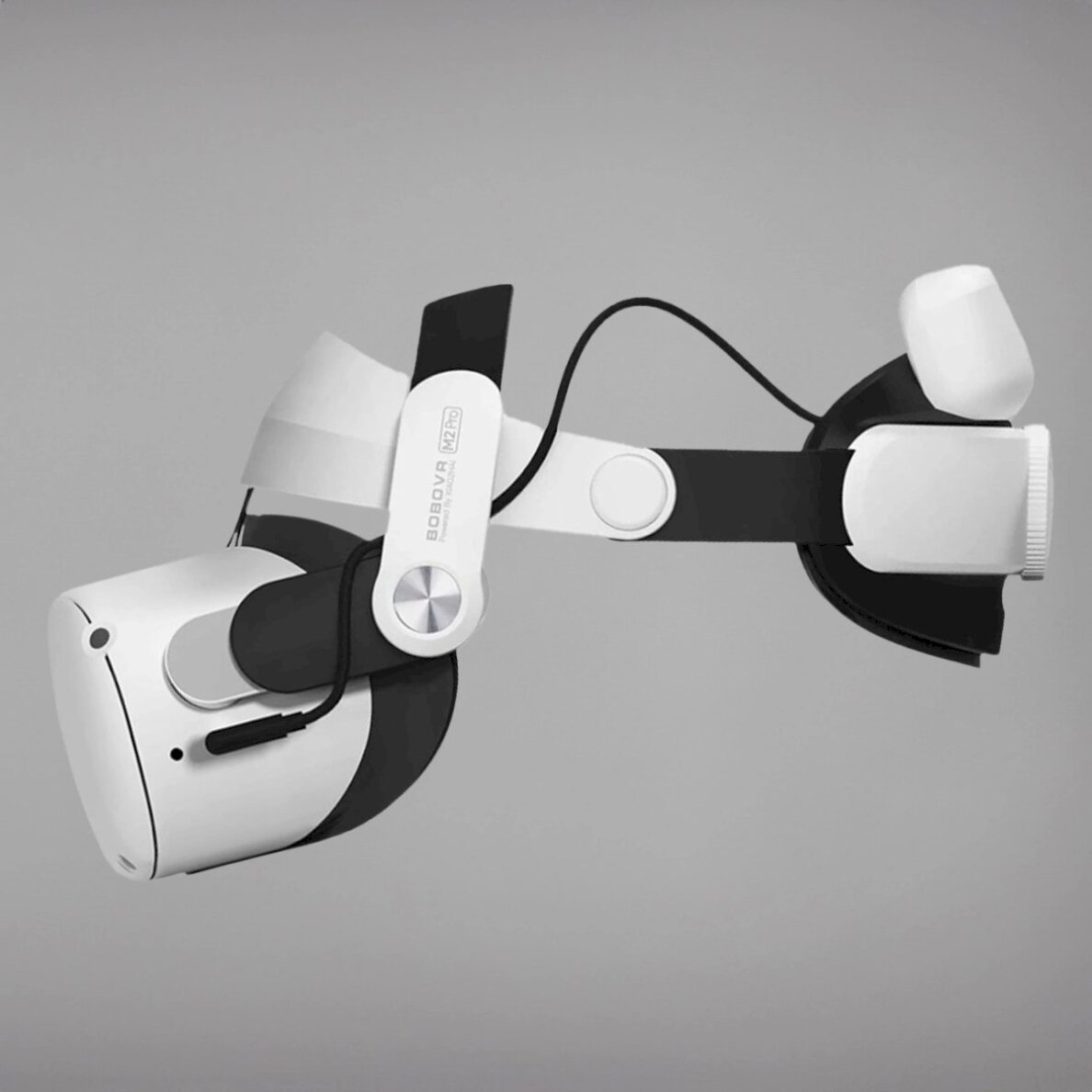 Išorinė baterija BoboVR B2 skirta BoboVR M1 / M2 / M3 diržams 5200 mAh – balta 4