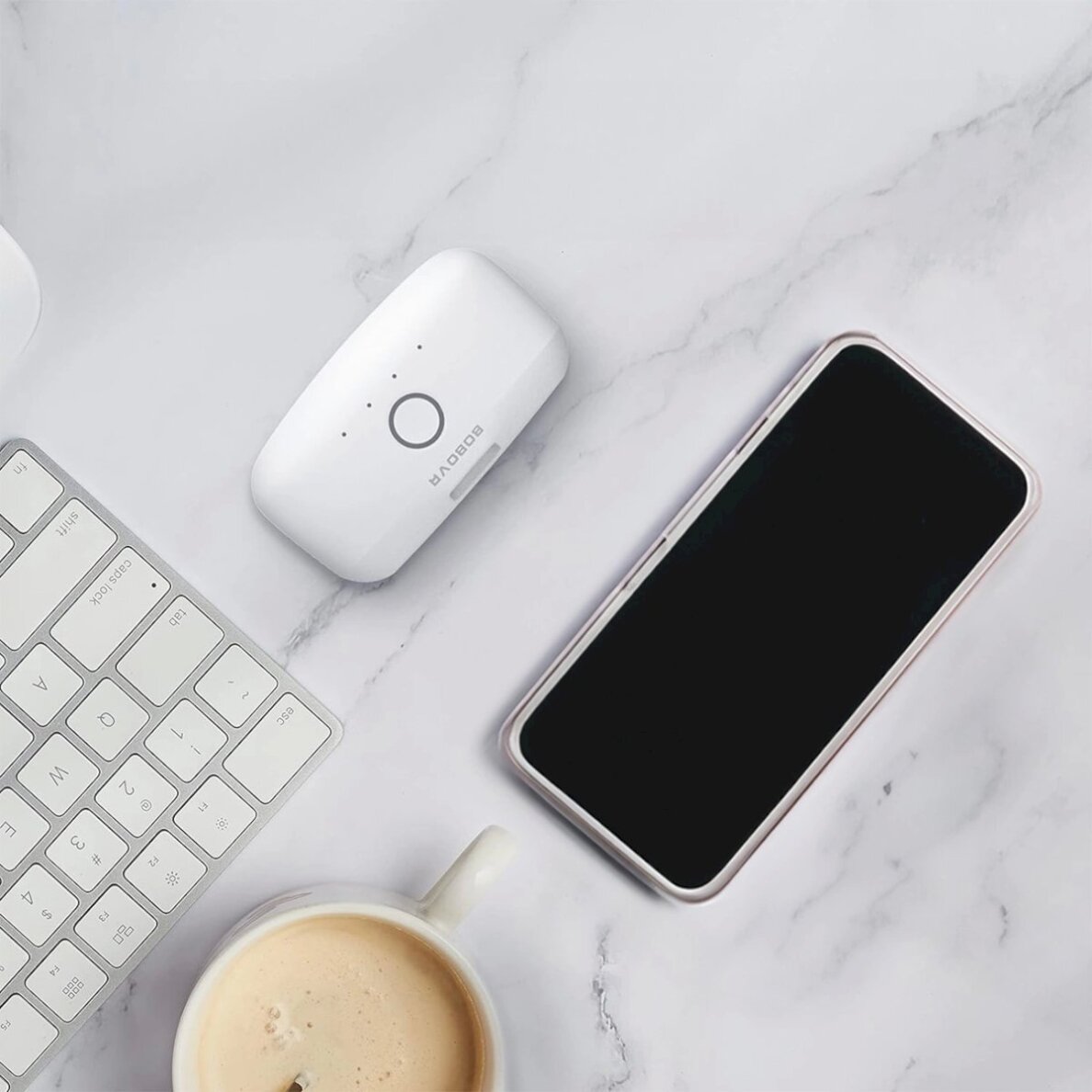 Išorinė baterija BoboVR B2 skirta BoboVR M1 / M2 / M3 diržams 5200 mAh – balta 8