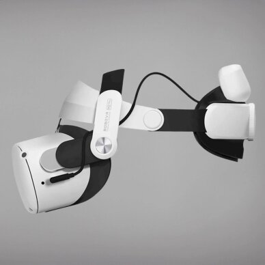 Išorinė baterija BoboVR B2 skirta BoboVR M1 / M2 / M3 diržams 5200 mAh – balta 4 Išorinė baterija BoboVR B2 skirta BoboVR M1 / M2 / M3 diržams 5200 mAh – balta 4