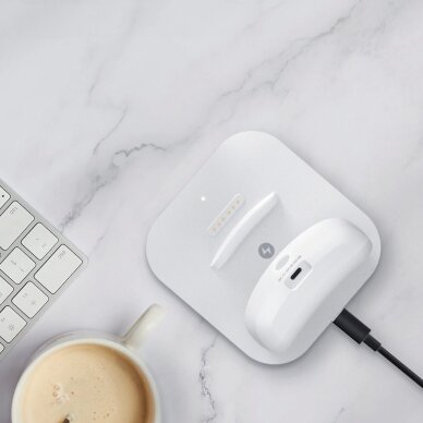 Įkrovimo stotelė BoboVR BD2 skirta BoboVR B2 išorinėms baterijoms + B2 baterija – balta 1