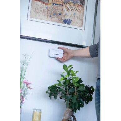 Anglies monoksido ir dujų jutiklis Brennenstuhl CM A 3030 su aliarmo signalu ir LED ekranu – baltas 8