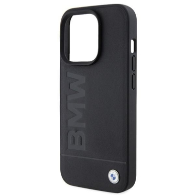 Dėklas BWM Leather Hot Stamp iPhone 15 Pro Max - Juodas 5 Dėklas BWM Leather Hot Stamp iPhone 15 Pro Max - Juodas 5