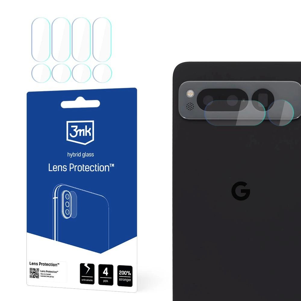 3mk Lens Protection Kameros apsauga, skirta Google Pixel Fold (priekinei kamerai) 3mk Lens Protection Kameros apsauga, skirta Google Pixel Fold (priekinei kamerai)