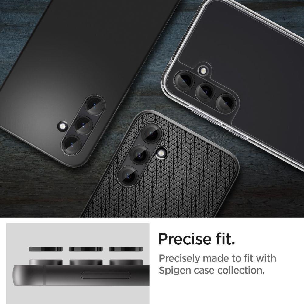 Kameros apsauga Spigen OPTIK.TR ”EZ FIT” CAMERA PROTECTOR 2-PACK GALAXY S23 FE Juodas 10 Kameros apsauga Spigen OPTIK.TR ”EZ FIT” CAMERA PROTECTOR 2-PACK GALAXY S23 FE Juodas 10