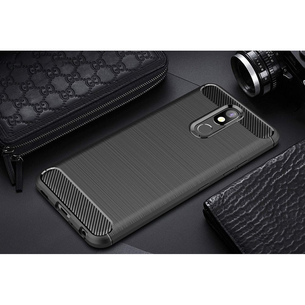 Akcija! Lankstus Tpu Dėklas "Carbon Case Flexible" Lg K40 X420 Juodas 3   8 Akcija! Lankstus Tpu Dėklas "Carbon Case Flexible" Lg K40 X420 Juodas 3   8