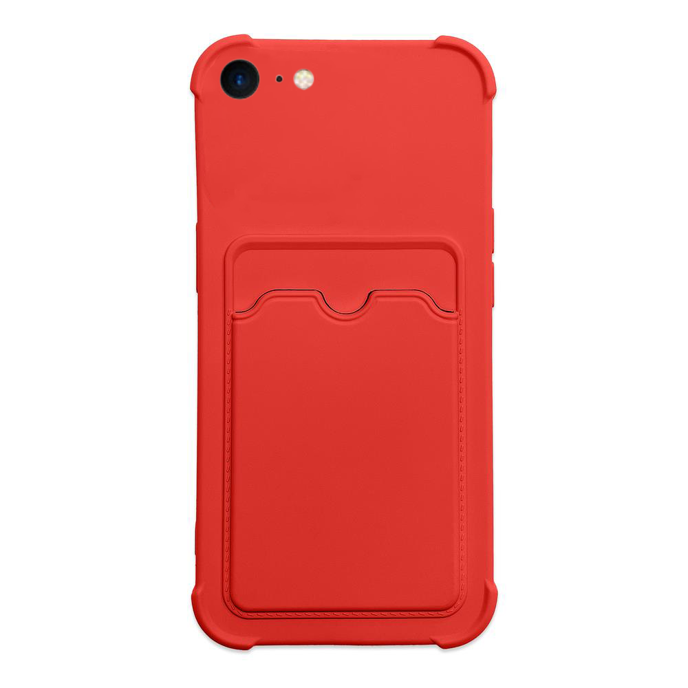Akcija! Dėklas Card Armor Case iPhone 8 Plus / iPhone 7 Plus raudonas