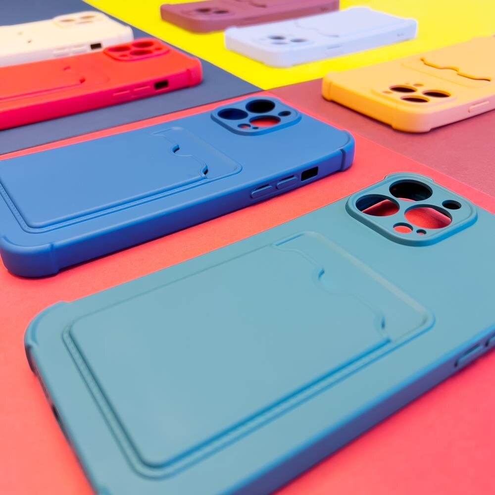 Dėklas Card Armor Case iPhone XS Max rožinis 4 Dėklas Card Armor Case iPhone XS Max rožinis 4