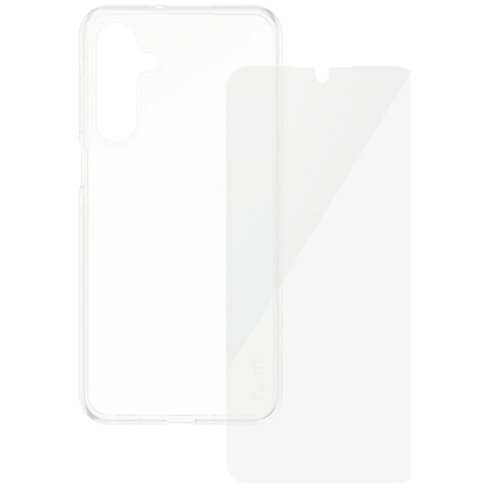 CARE by PanzerGlass Fashion 2in1 Dėklas+Glass skirtas Samsung Galaxy A26 5G - Permatomas 2 CARE by PanzerGlass Fashion 2in1 Dėklas+Glass skirtas Samsung Galaxy A26 5G - Permatomas 2