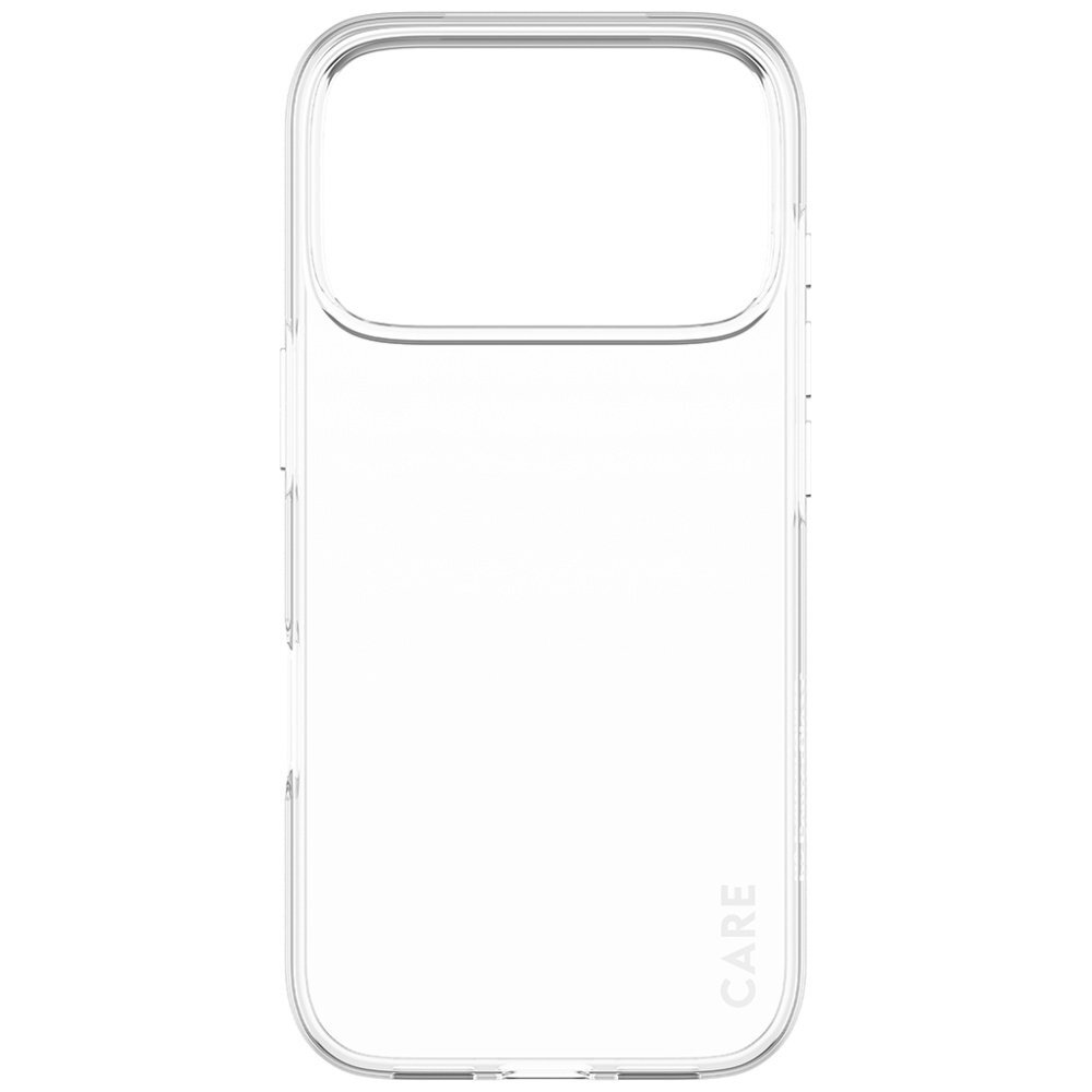iPhone 17 Pro dėklas CARE by PanzerGlass Fashionable X-Ray Soft Basic – permatomas 2