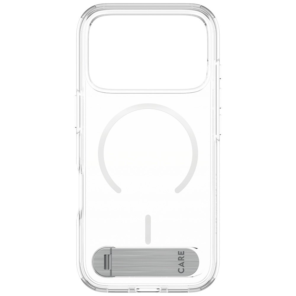 iPhone 17 Pro CARE by PanzerGlass Feature dėklas su atrama ir MagSafe – skaidrus 2 iPhone 17 Pro CARE by PanzerGlass Feature dėklas su atrama ir MagSafe – skaidrus 2