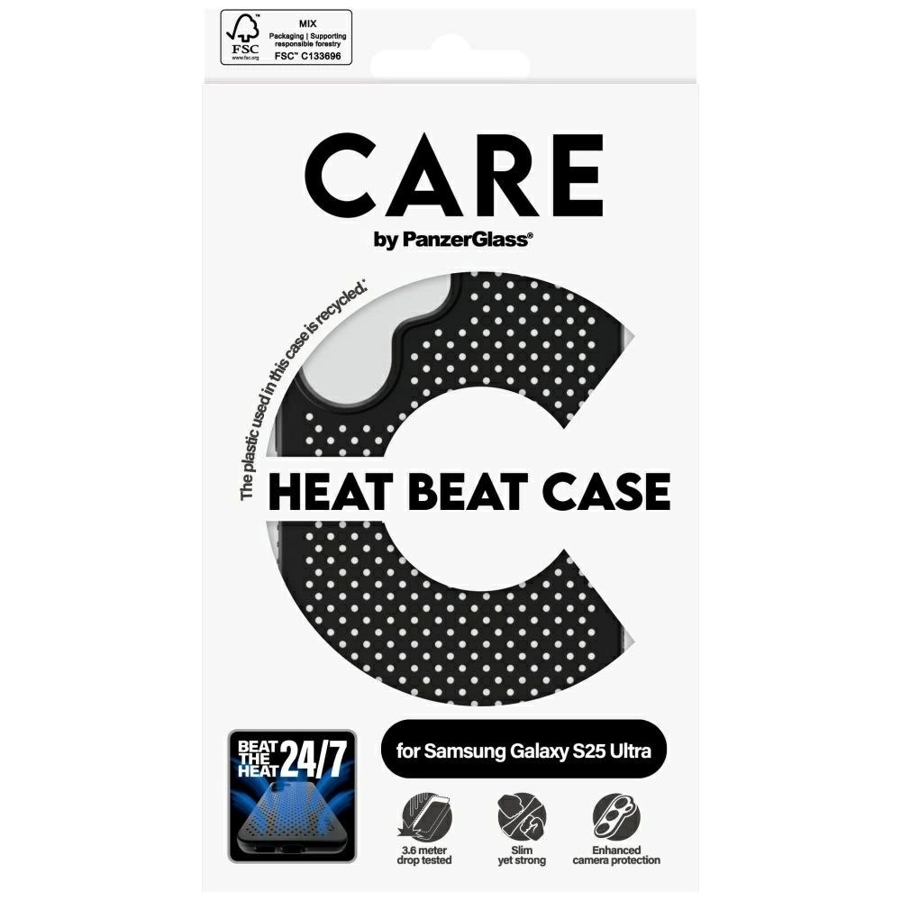 CARE by PanzerGlass Feature Heat Beat Dėklas Samsung Galaxy S25 Ultra - Juodas 3 CARE by PanzerGlass Feature Heat Beat Dėklas Samsung Galaxy S25 Ultra - Juodas 3