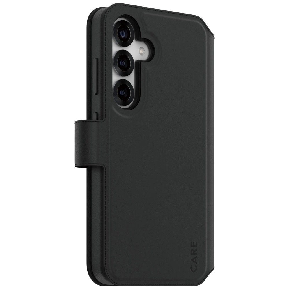 CARE by PanzerGlass Feature Tango 2in1 Piniginės tipo Dėklas skirtas Samsung Galaxy S25 - Juodas 1