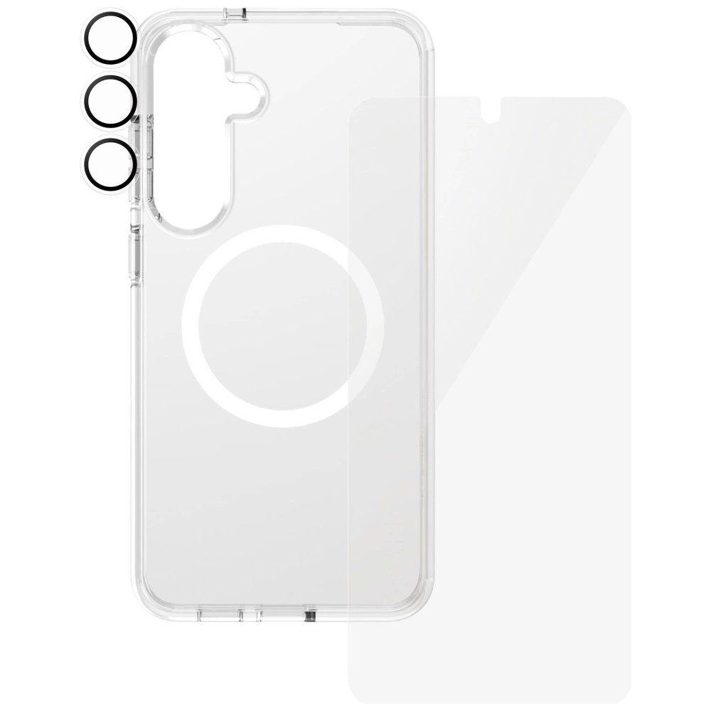 CARE by PanzerGlass Flagship 3in1 Dėklas + Stiklas + Kameros apsauga Samsung Galaxy S25+ 2 CARE by PanzerGlass Flagship 3in1 Dėklas + Stiklas + Kameros apsauga Samsung Galaxy S25+ 2