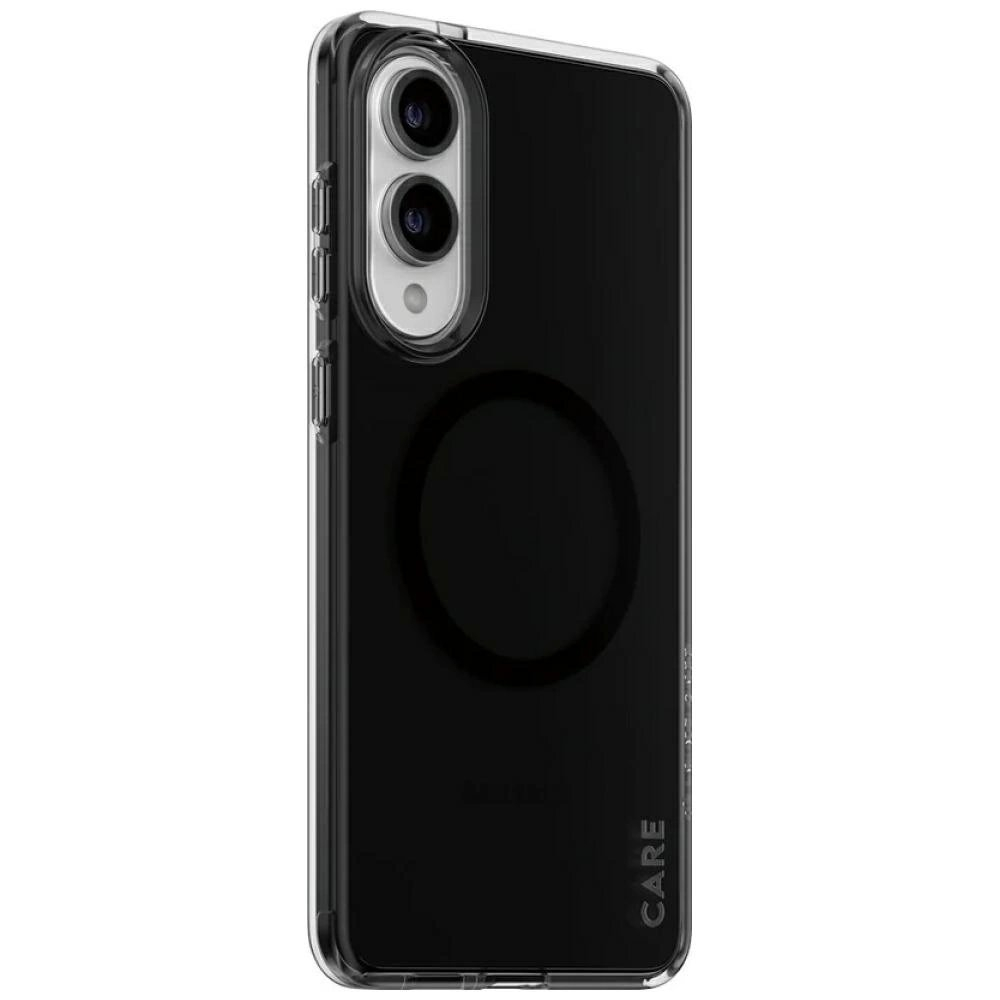 Samsung Galaxy S25 Edge CARE by PanzerGlass Flagship Urban Combat Black QI dėklas - pusiau permatomas 1