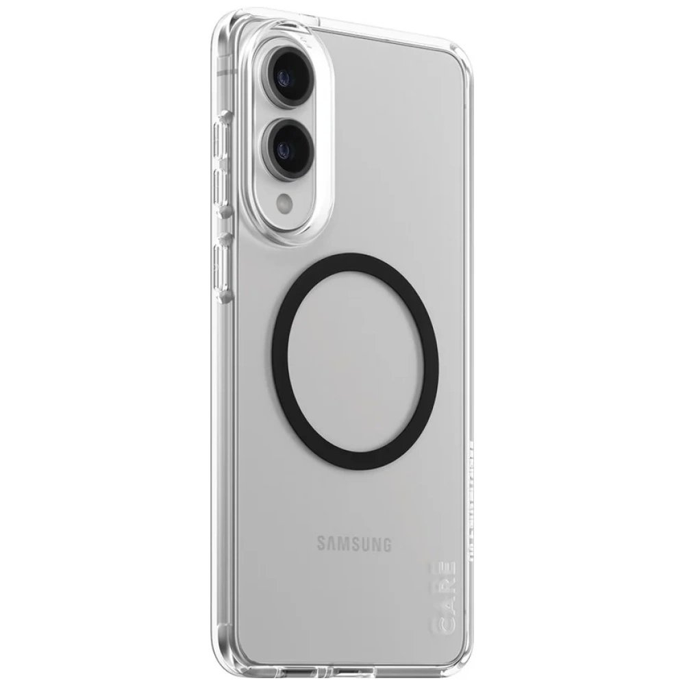 Samsung Galaxy S25 Edge CARE by PanzerGlass Flagship Urban Combat Black QI dėklas - permatomas 1