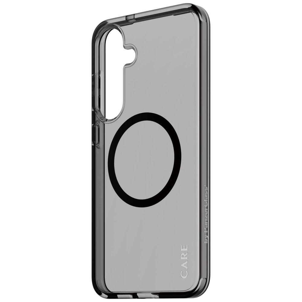 CARE by PanzerGlass Flagship Urban Combat Juodas QI Dėklas skirtas Samsung Galaxy S25+ - Semi-Permatomas Smoke 2 CARE by PanzerGlass Flagship Urban Combat Juodas QI Dėklas skirtas Samsung Galaxy S25+ - Semi-Permatomas Smoke 2