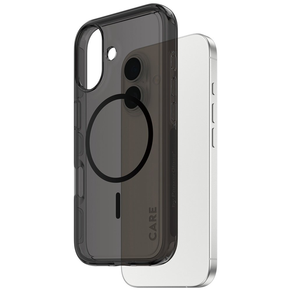 iPhone 17 dėklas CARE by PanzerGlass Flagship Urban Explorer, MagSafe – juodas 1