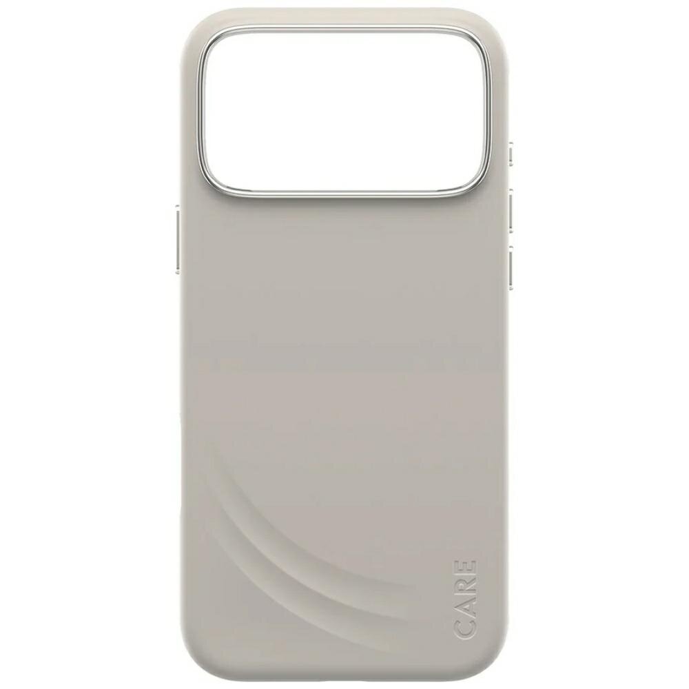 iPhone 17 Pro Max CARE by PanzerGlass FLOW MagSafe dėklas – smėlinis 2 iPhone 17 Pro Max CARE by PanzerGlass FLOW MagSafe dėklas – smėlinis 2