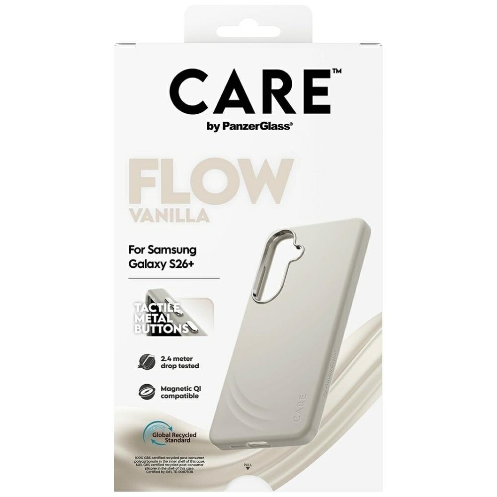 Samsung Galaxy S26+ CARE by PanzerGlass Flow Vanilla Qi dėklas – smėlio spalvos 5 Samsung Galaxy S26+ CARE by PanzerGlass Flow Vanilla Qi dėklas – smėlio spalvos 5